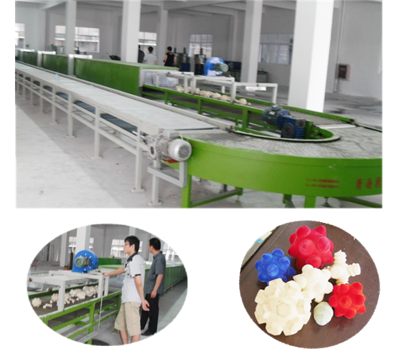 Latex toy production line