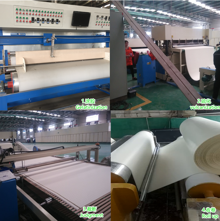 Cj-120 latex sheet production line (dry hair)