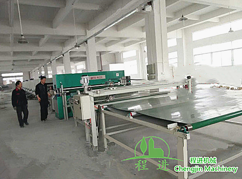 Cj-2000d latex sheet production line (Shuifa)